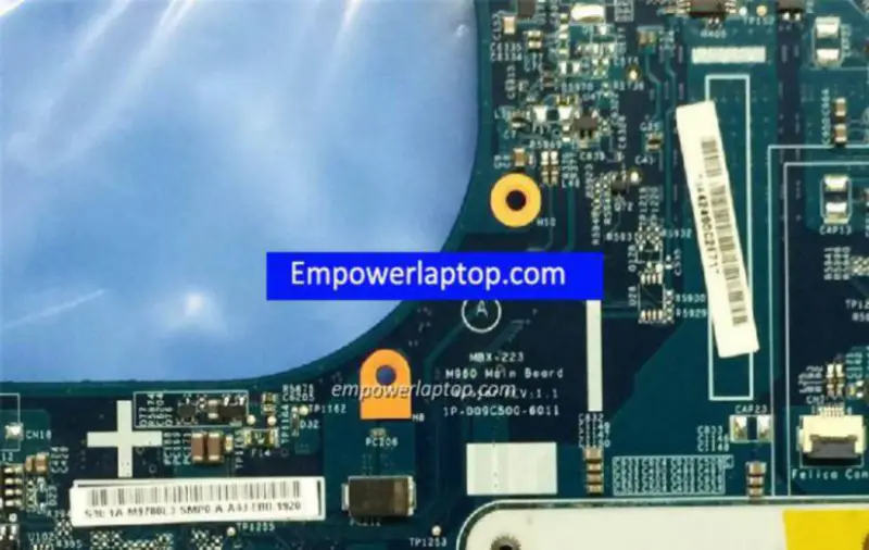 Sony Vaio VPCEB MBX-223 1P-009C500-6011 A1771572A alaplap