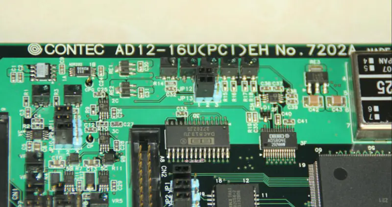 CONTEC AD12-16U(PCI)EH NO.7202A DAQ kártya