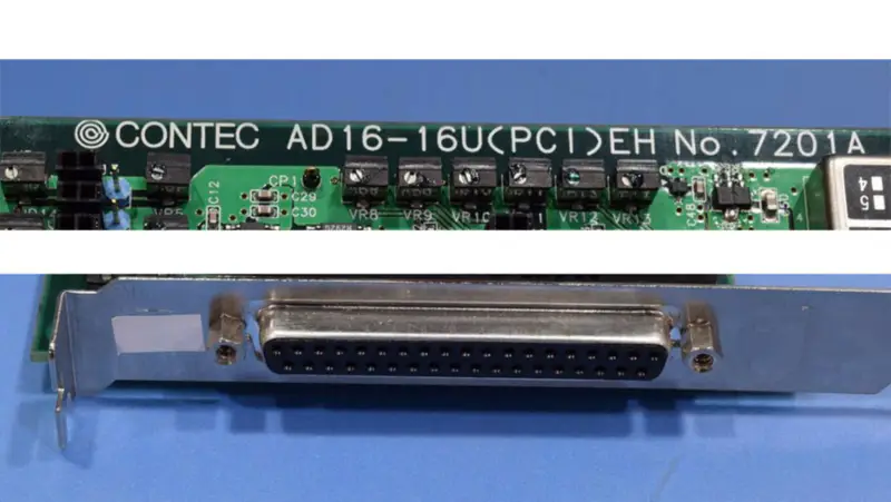 CONTEC AD16-16U(PCI)EH NO.7201A DAQ kártya