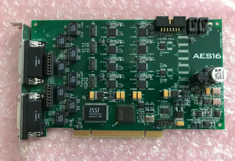 Lynx AES16 8 csatornás AES/EBU PCI audio interfész A/D/A 192kHz / DAB/Streaming