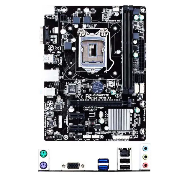 H81 alaplap Gigabyte Ga-h81m-s1 számára