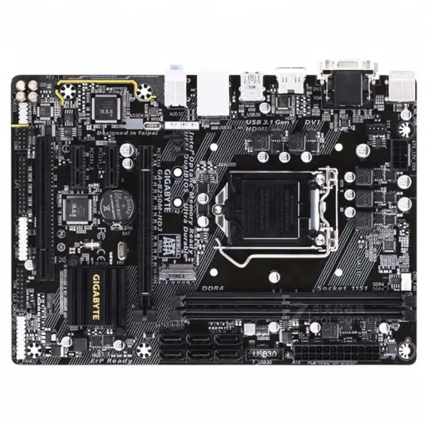 Gaming alaplap Gigabyte B250m-hd3-hoz Támogatja az I3 I5 I3-at