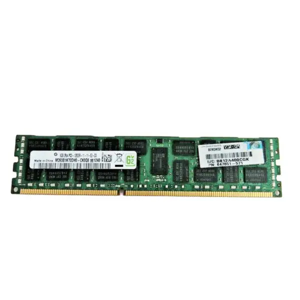 Kiszolgáló memória Hp 647651-571 682414-001 8gb Ddr3 1600 2rx4 Pc3-12800r Ram számára