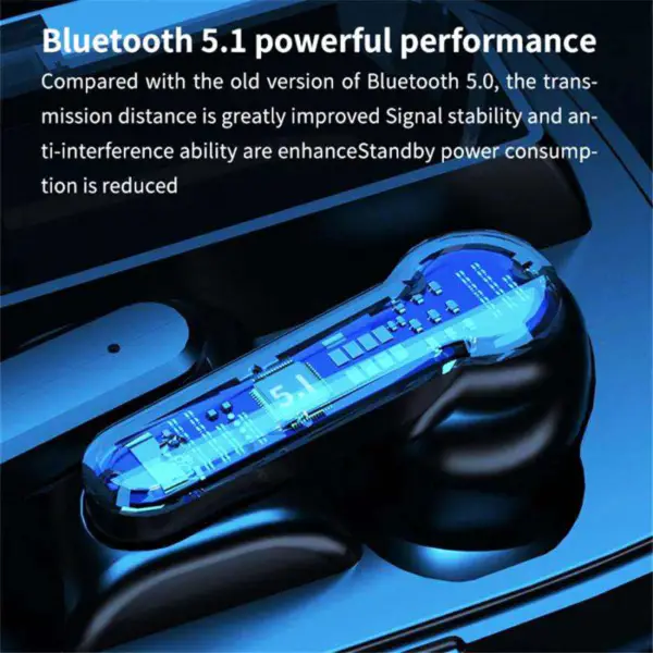 Amazons Hot Sale M19 Tws 5.0 Sport fülhallgató zajszűrő fülhallgató vezeték nélküli Bt 5.1 fülhallgató fejhallgató mikrofonnal