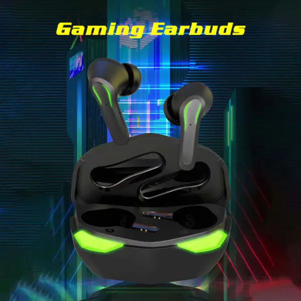 2023 Mobil kihangosító vezeték nélküli fülhallgató 65ms alacsony késleltetésű Gaming Headset zajszűrő D17 Tws fülhallgató