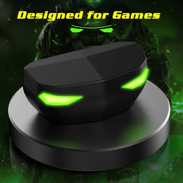 2023 Mobil kihangosító vezeték nélküli fülhallgató 65ms alacsony késleltetésű Gaming Headset zajszűrő D17 Tws fülhallgató