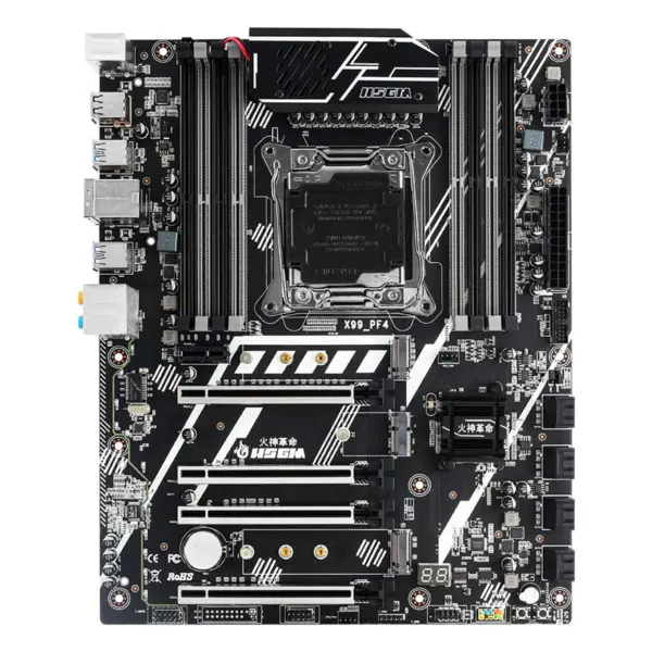 Hsgm X99-pf4 támogatás 22nm processzor szerver univerzális Pci-e 3.0 számítógép alaplapja