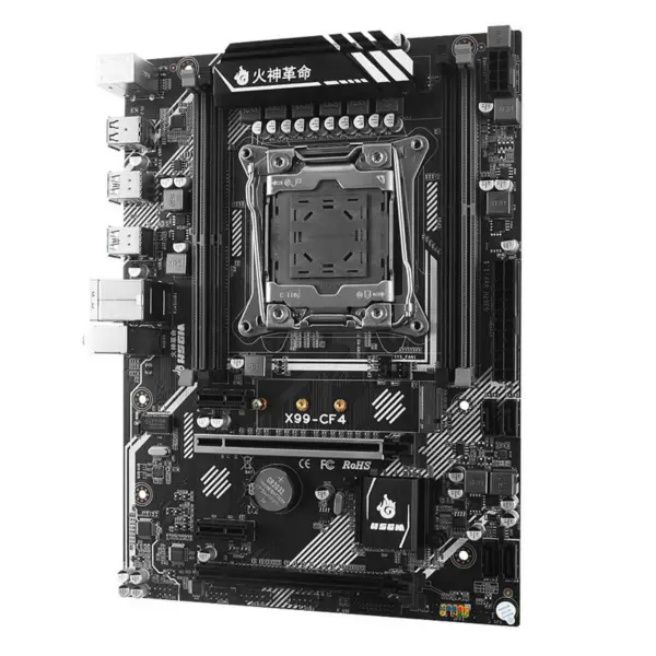 Hsgm X99-cf4 alaplap 4*ddr4 Recc 128 memória X99 chipset nagy teljesítményű játék számítógép alaplapja