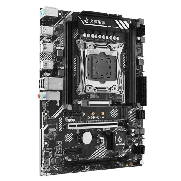 Hsgm X99-cf4 alaplap 4*ddr4 Recc 128 memória X99 chipset nagy teljesítményű játék számítógép alaplapja