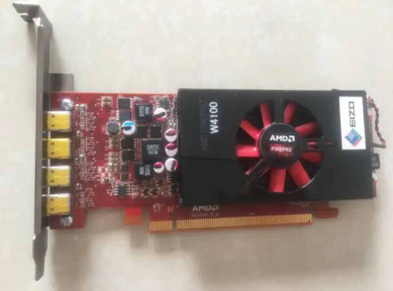 AMD FirePro W4100 2G DDR5 professzionális grafikus kártya