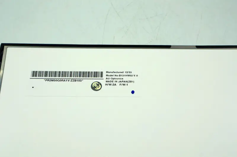 Sony LT131EE11000 B131HW02 képernyő