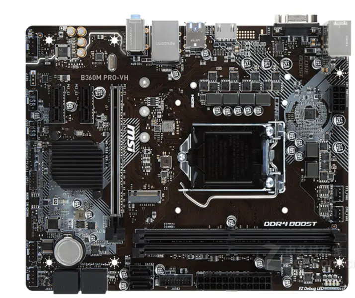 MSI B360M PRO-VH asztali alaplap LGA 1151 DDR4 8th Gen Core i7/i5/i3 32GB