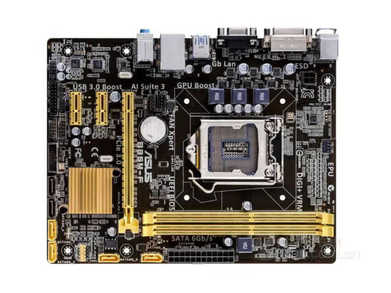 Asus B85M-F asztali alaplap B85 LGA 1150 i7 i5 i3 DDR3 16G SATA3 USB3.0 Micro-ATX 16G SATA3 USB3.0 Micro-ATX