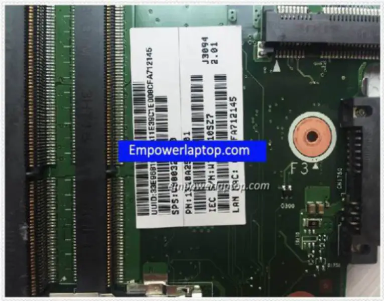 Toshiba BD10F-6060A2566201-MB-A02 Satellite V000325060 alaplap
