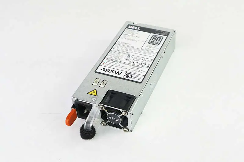 Eredeti az R520 R620 720xd T620 Server 495w tápegységhez D495e-s0 03ghw3 N24mj