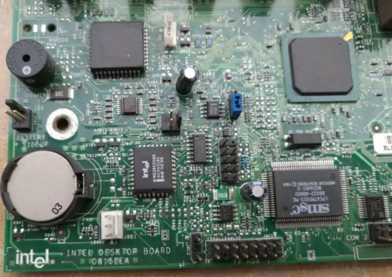 Intel D815EEA ipari berendezések alaplapja