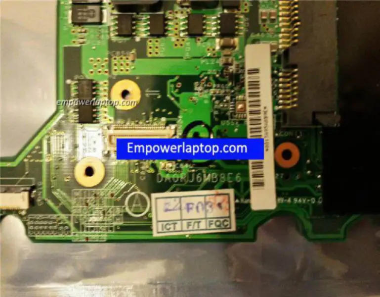 Sony DA0RJ6MB8E6 MBX-157 alaplap