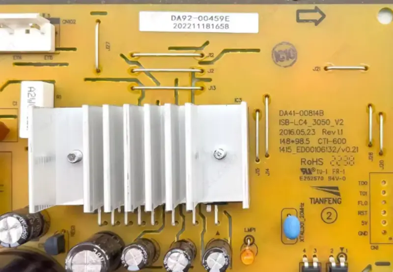 Samsung hűtőszekrény vezérlőpanel DA92-00459E DA92-00459A PCB DA41-00814B DA41-00814C PCB DA41-00814B DA41-00814C