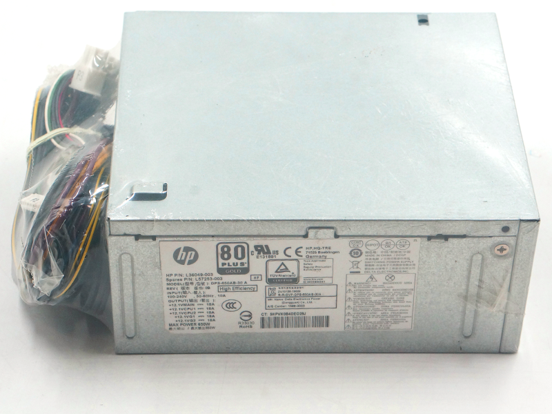 Hálózati tápegység HP 800 Z2 G4 4Pin 650W-os kapcsoló tápegységhez DPS-650AB-30 A L36048-003 L36049-003 L57253-003