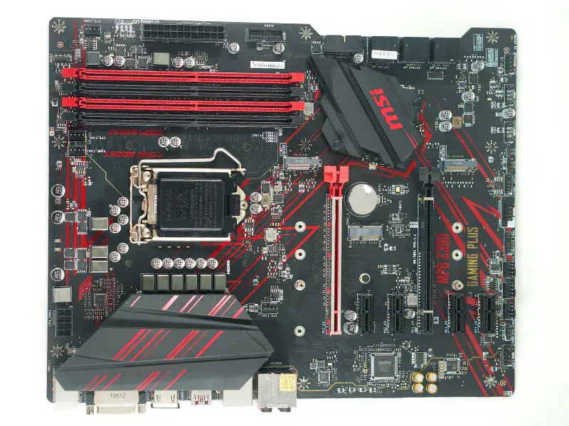 MSI MPG Z390 GAMING Plus alaplap