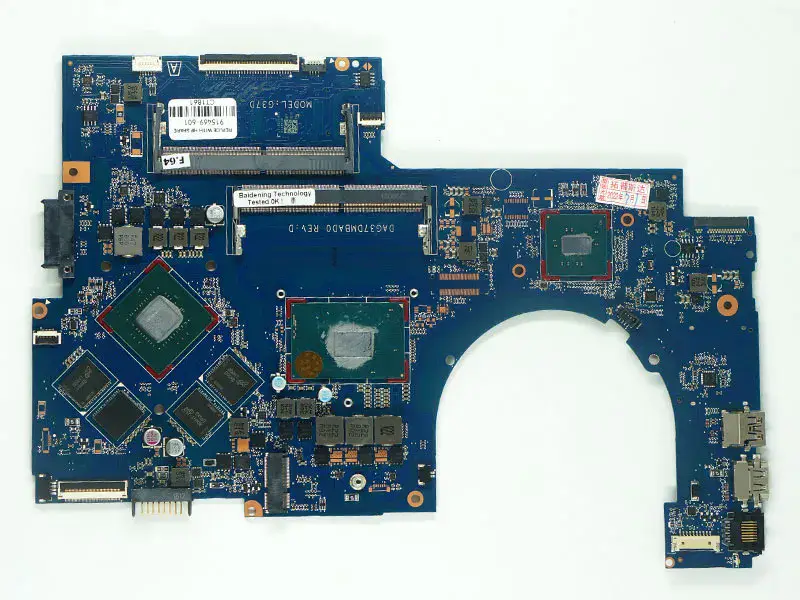 HP 17-AB 17-W 915468-601 915468-001 DAG37DMBAD0 alaplap
