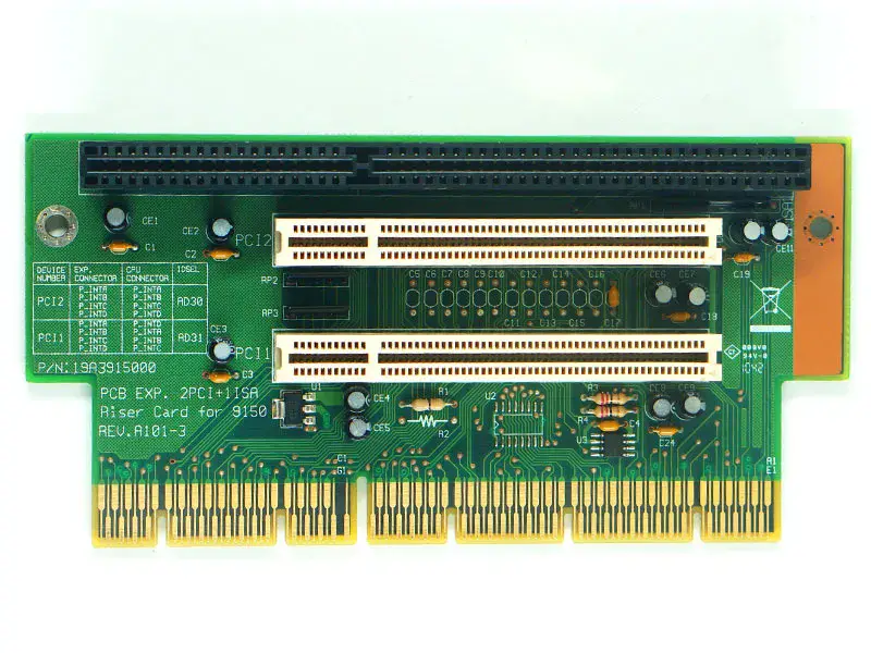 Advantech 19A3915000 Riser kártya 9150 REV.A101-3