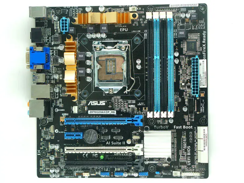 Asus Z97M/G30AK/DP_MB alaplap