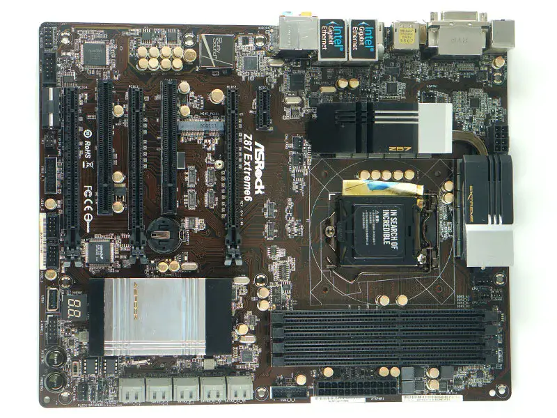 ASROCK Z87 Extreme6 LGA 1150 DDR3 alaplap