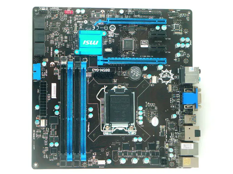 MSI B85M-G43 alaplap LGA1150 DDR3 32GB M-ATX LGA1150 DDR3 32GB M-ATX
