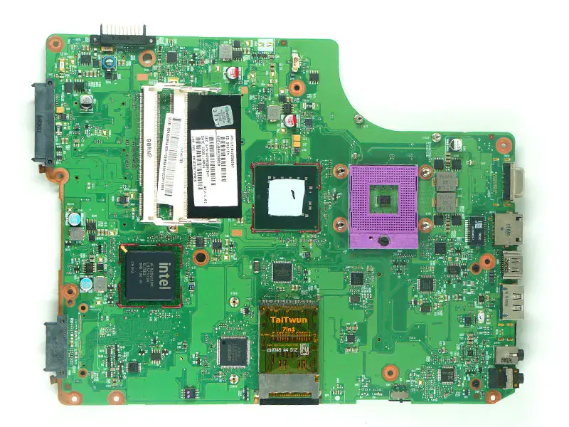 Toshiba Satellite A505 GM45 V000198010 alaplap