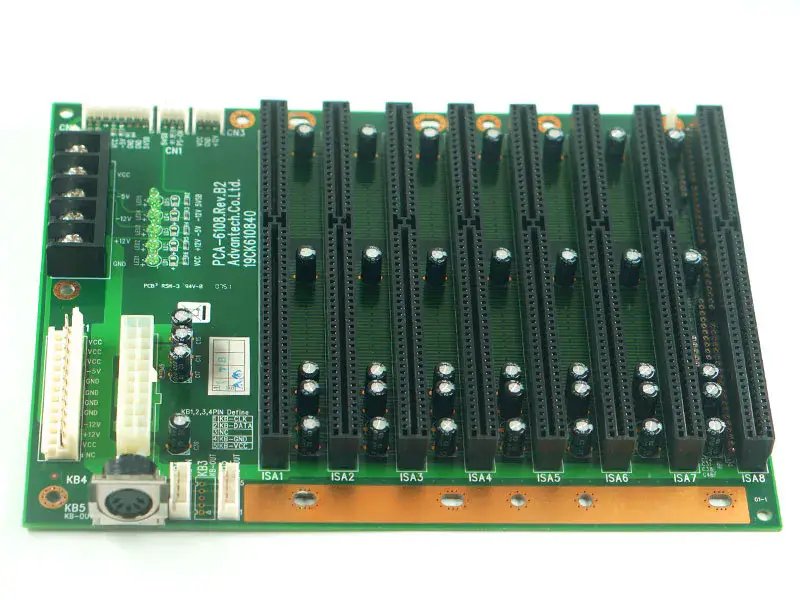 Advantech IPC-6608 PCA-6108 Rev.B2 8-helyes ipari háttértárcsalád