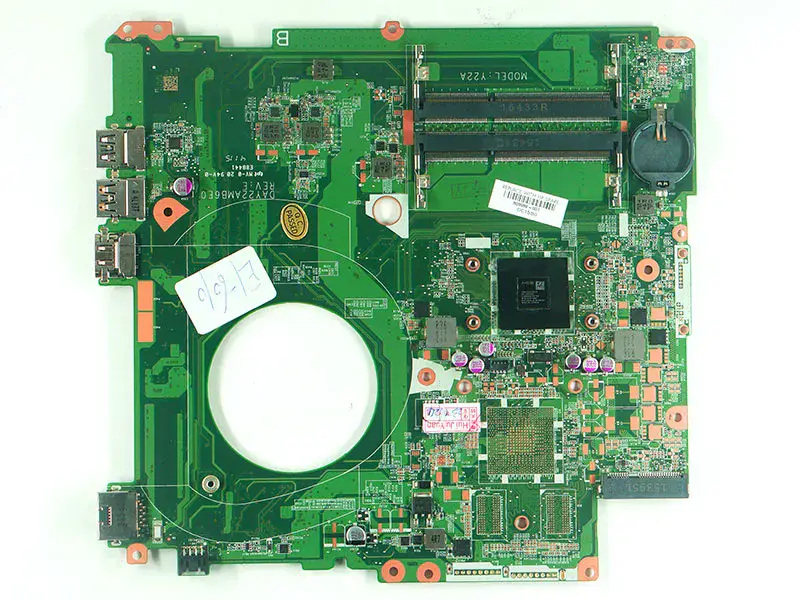 HP 809988-001 809988-501 809988-601 DAY22AMB6E0 E1-6010U DDR3 alaplap 809988-501 809988-601 DAY22AMB6E0 E1-6010U DDR3 alaplap