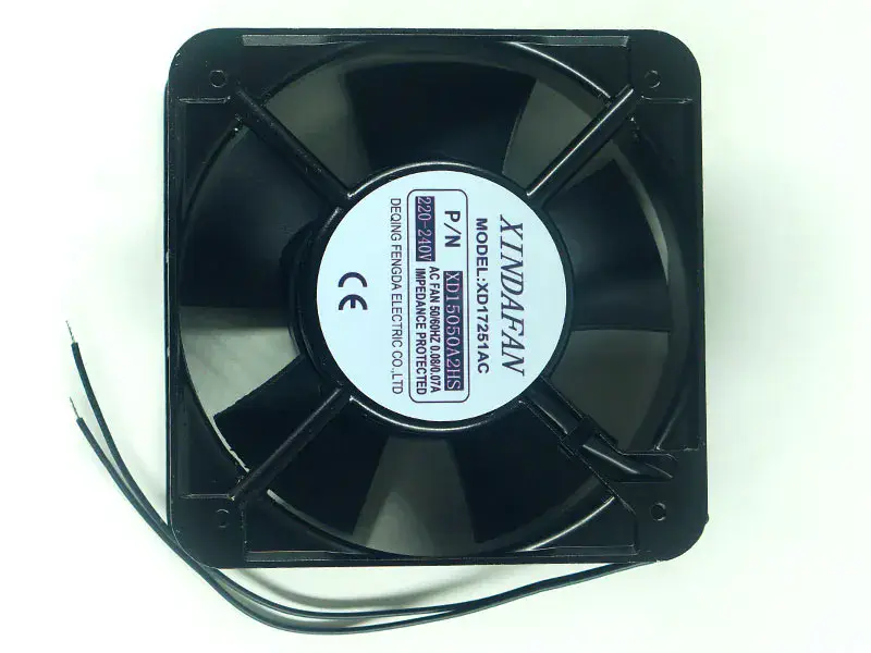 XINDAFAN XD17251AC XD15050A2HS ventilátor