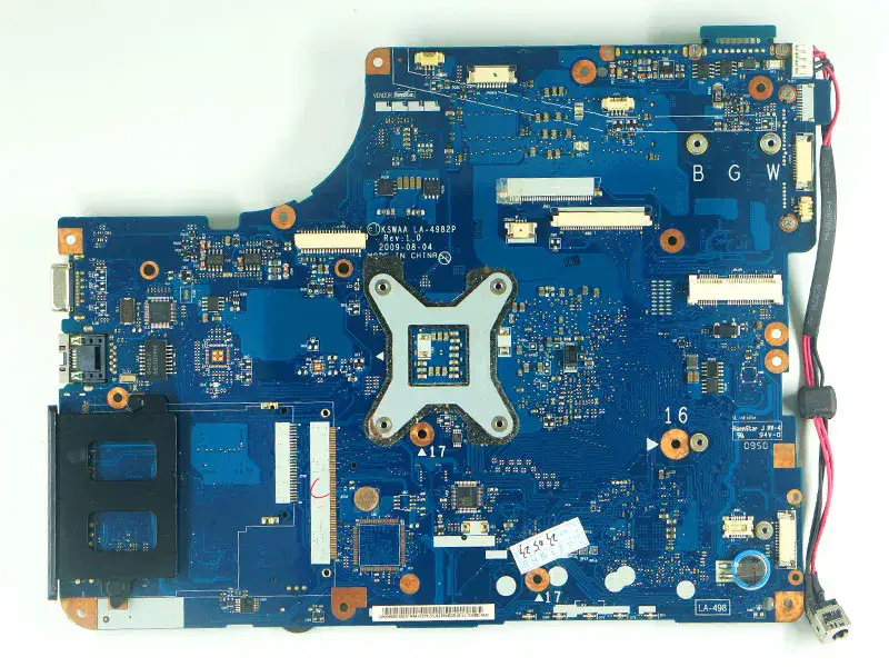 Toshiba K000092150 L500 L555 alaplap