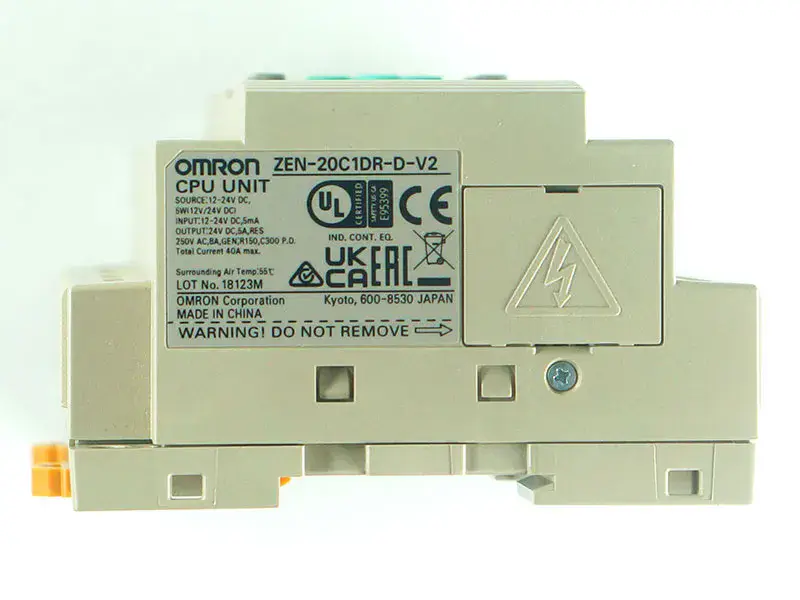 Omron ZEN-20C1DR-D-V2 PLC modul