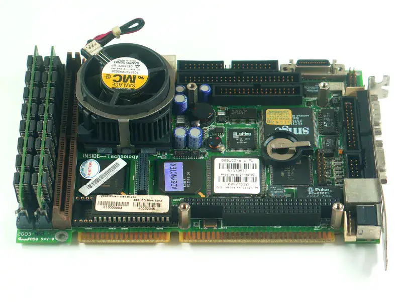 Inside Technology 686LCD/s 4MB Std ipari alaplap