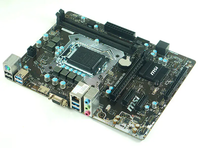 MSI B150M PRO-VH B150 LGA 1151 G4560 Micro-ATX alaplap