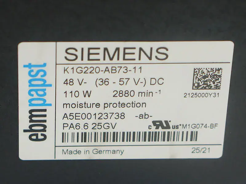 Ebmpapst K1G220-AB73-11 ventilátor