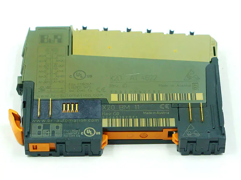 B&R X20AI4622+X20BM11+X20TB12 PLC modul