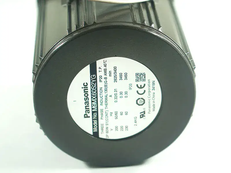 Panasonic M9MX60S2YG motor