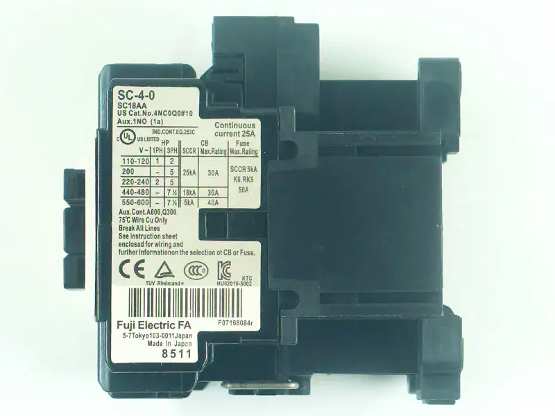 FUJI SC-4-0 mágneses kontaktor