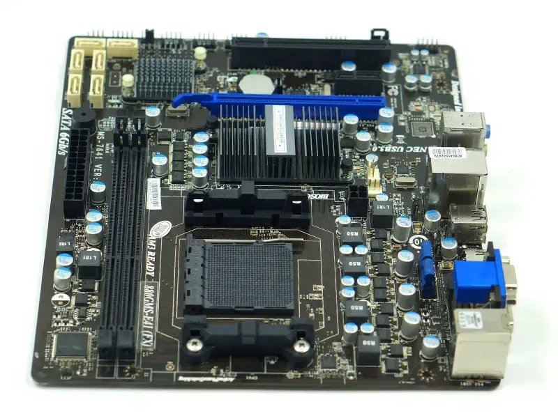 MSI 880GMS-E41(FX) AM3+ DDR3 SATA3 alaplap