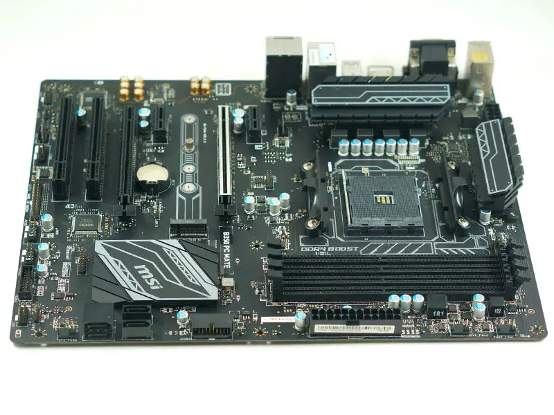 MSI B350 PC MATE alaplap AM4 DDR4 B350 MSI B350 alaplap