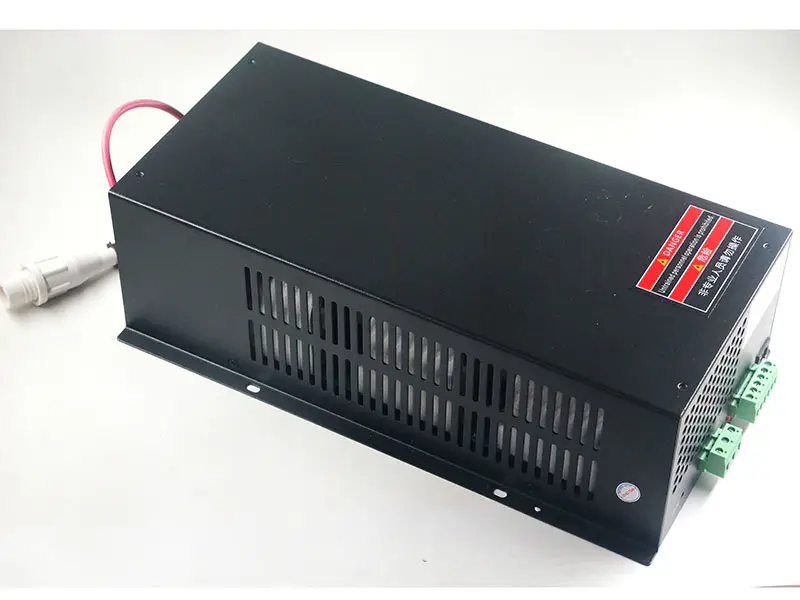 130-150W CO2 lézer tápegység a CO2 lézer gravírozó vágógéphez MYJG-150W