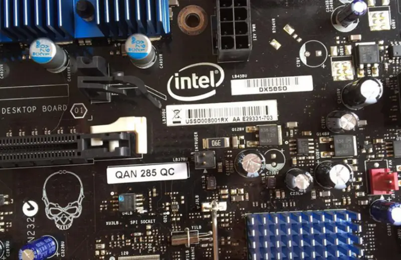 Intel DX58SO alaplap