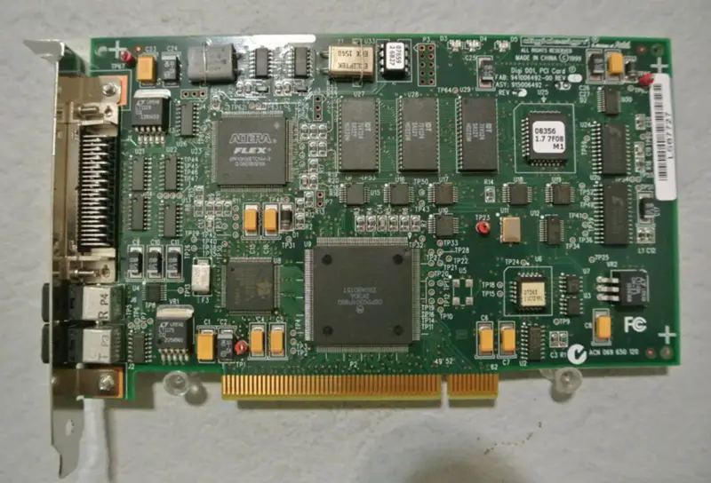 digidesign Digi 001 PCI kártya AUDIO INTERFACE 941006492/915006492 00 REV C
