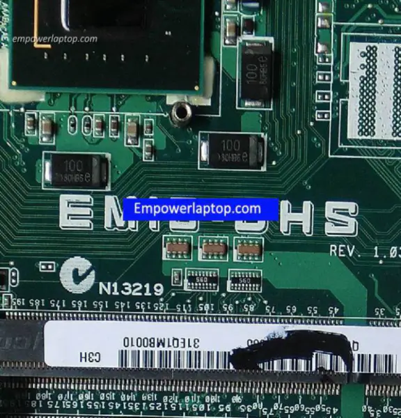 Asus EM16 alaplap