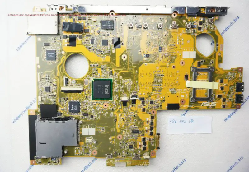 Asus F8V alaplap