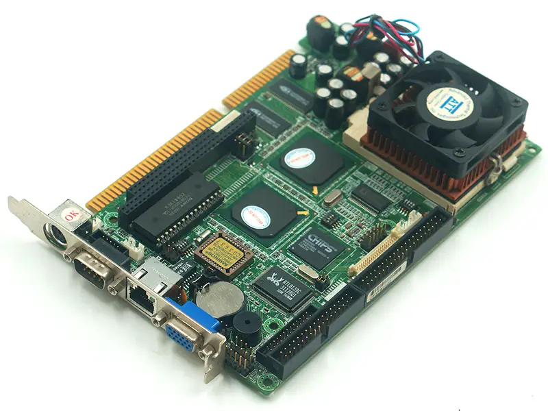 FB2502 VER:1.4 alaplap CPU-val és FAN-nal