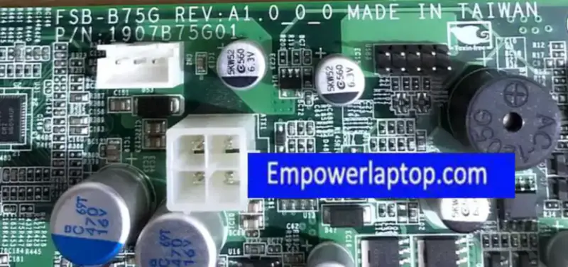 AAEON FSB-B75G Rev.A1.0 Ipari berendezések alaplapja